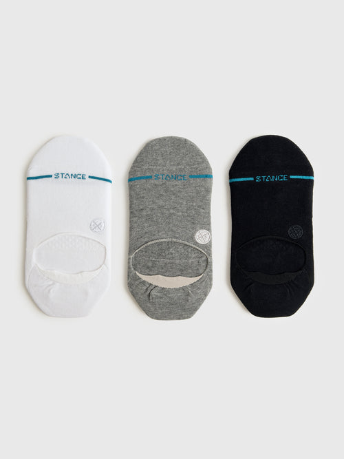 Stance Icon No Show 3-Pack Socks