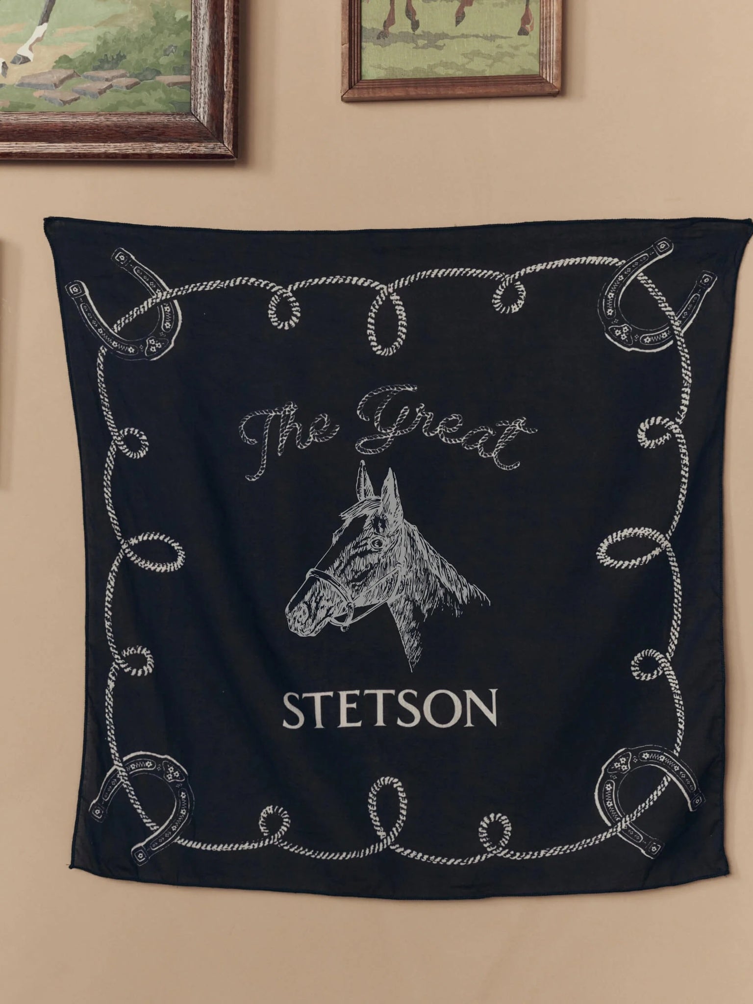 The Great The Stetson Western Bandana - Saint Bernard