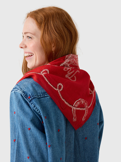 The Great The Stetson Western Bandana - Saint Bernard