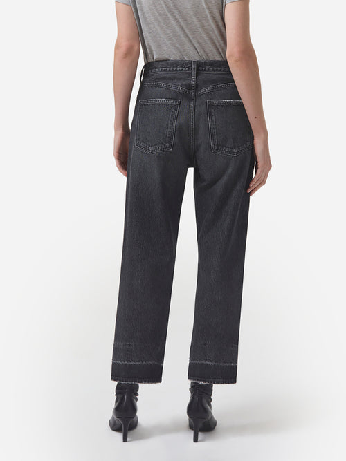 Agolde Women's 90s Crop Loose Straight Jean