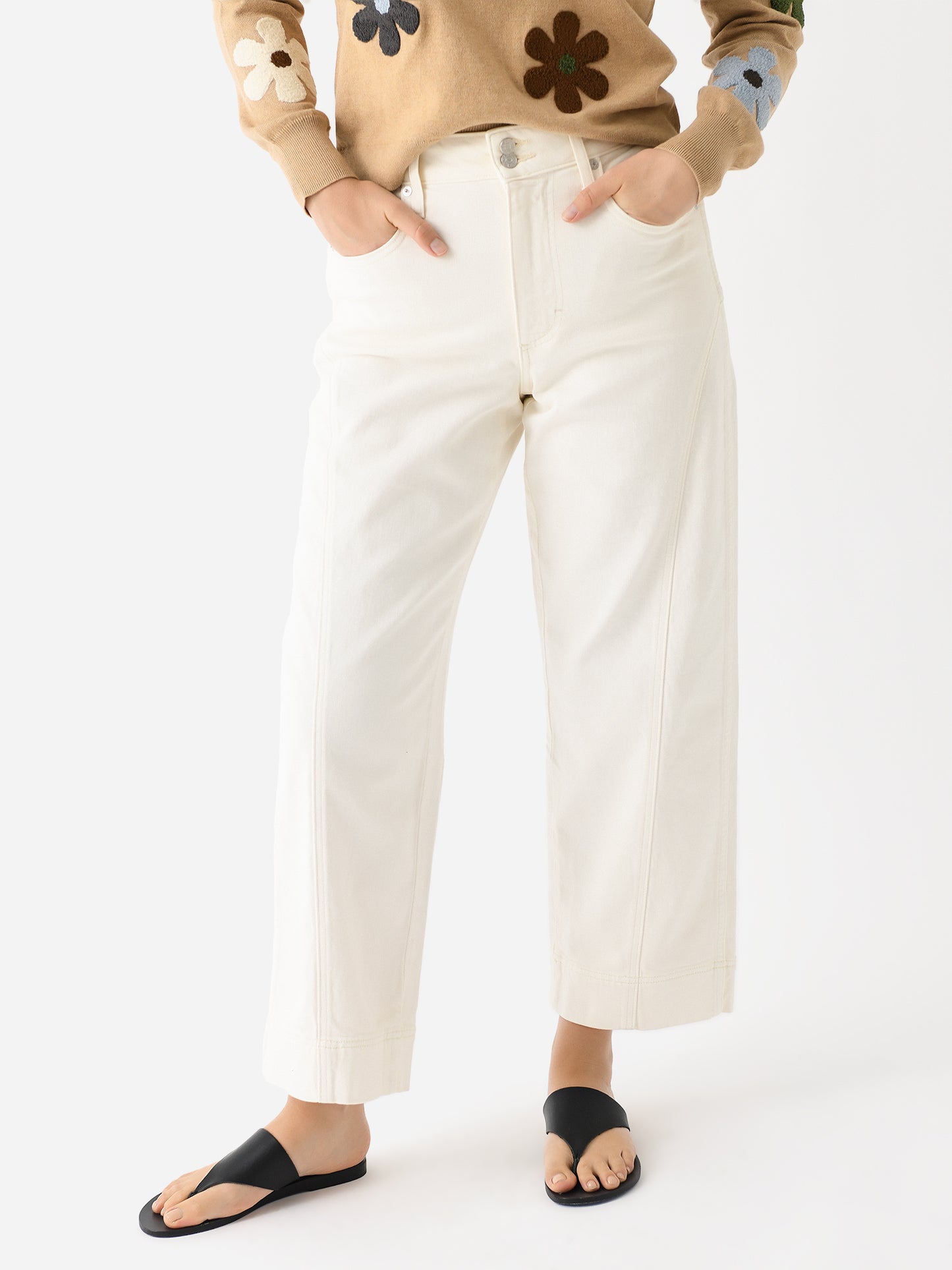 AMO Women's Anne Bowed Jean - Saint Bernard