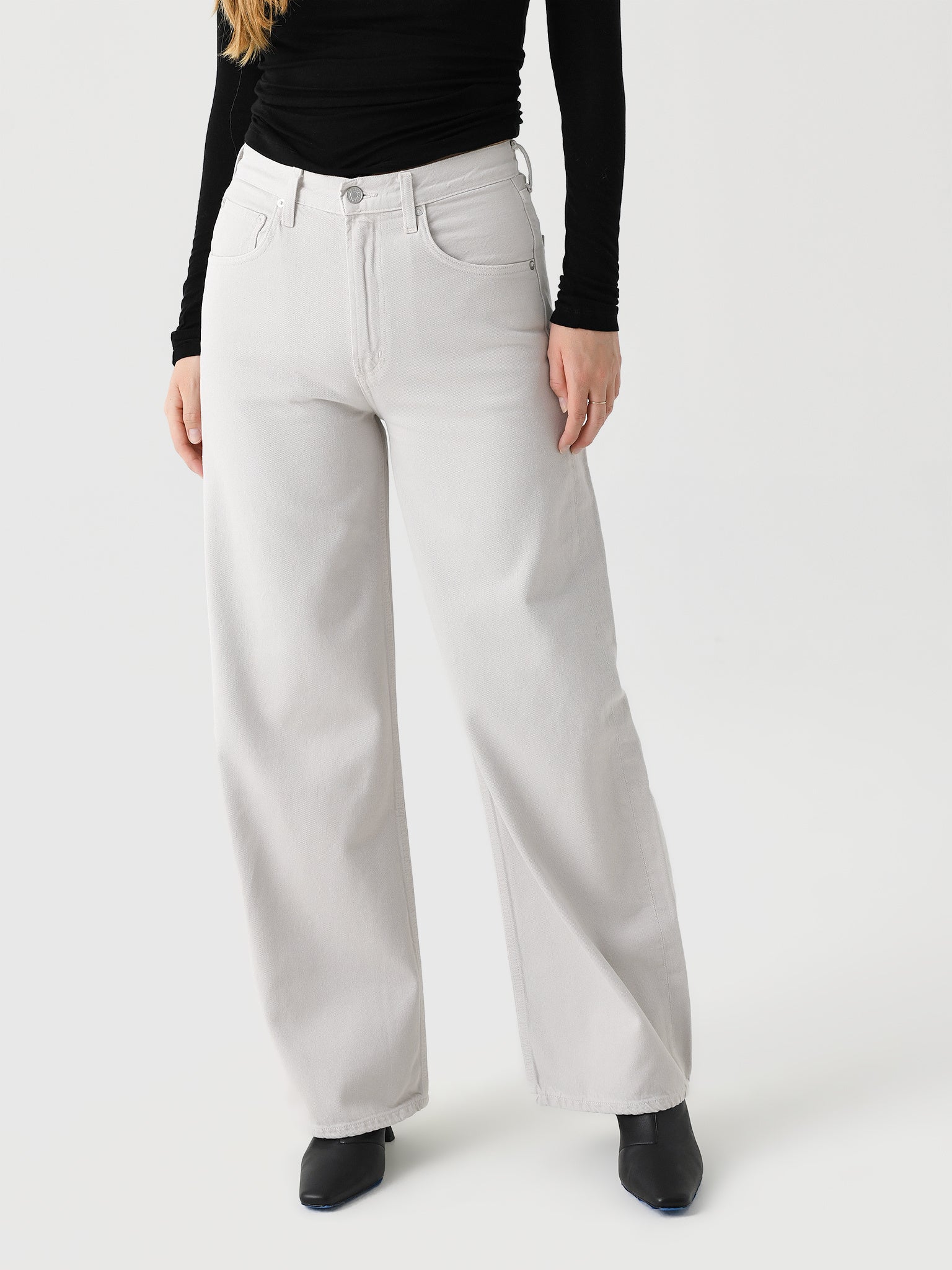 Agolde Women's Low Curve Jean - Saint Bernard