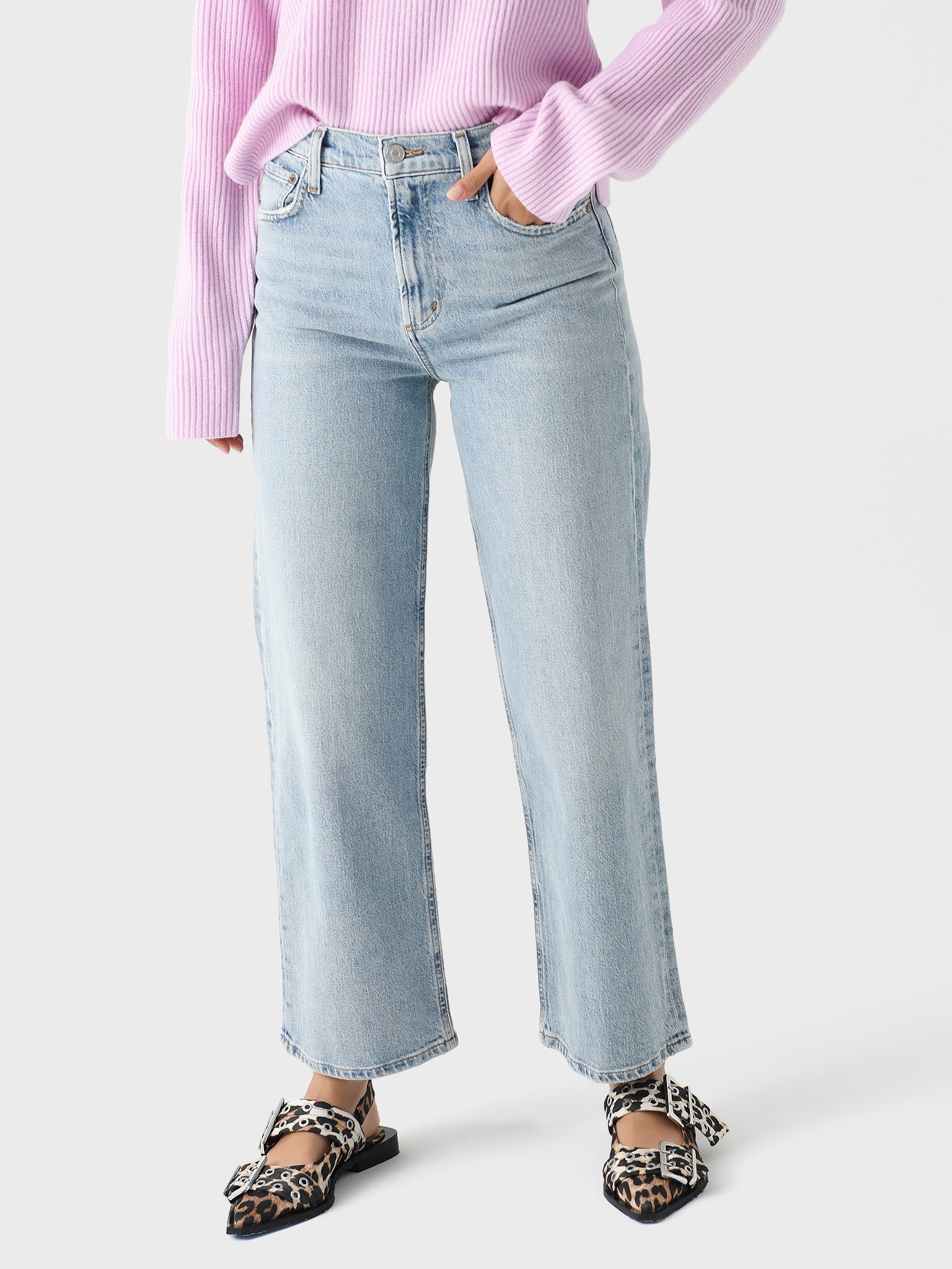 Agolde Women's Ren Jean - Saint Bernard