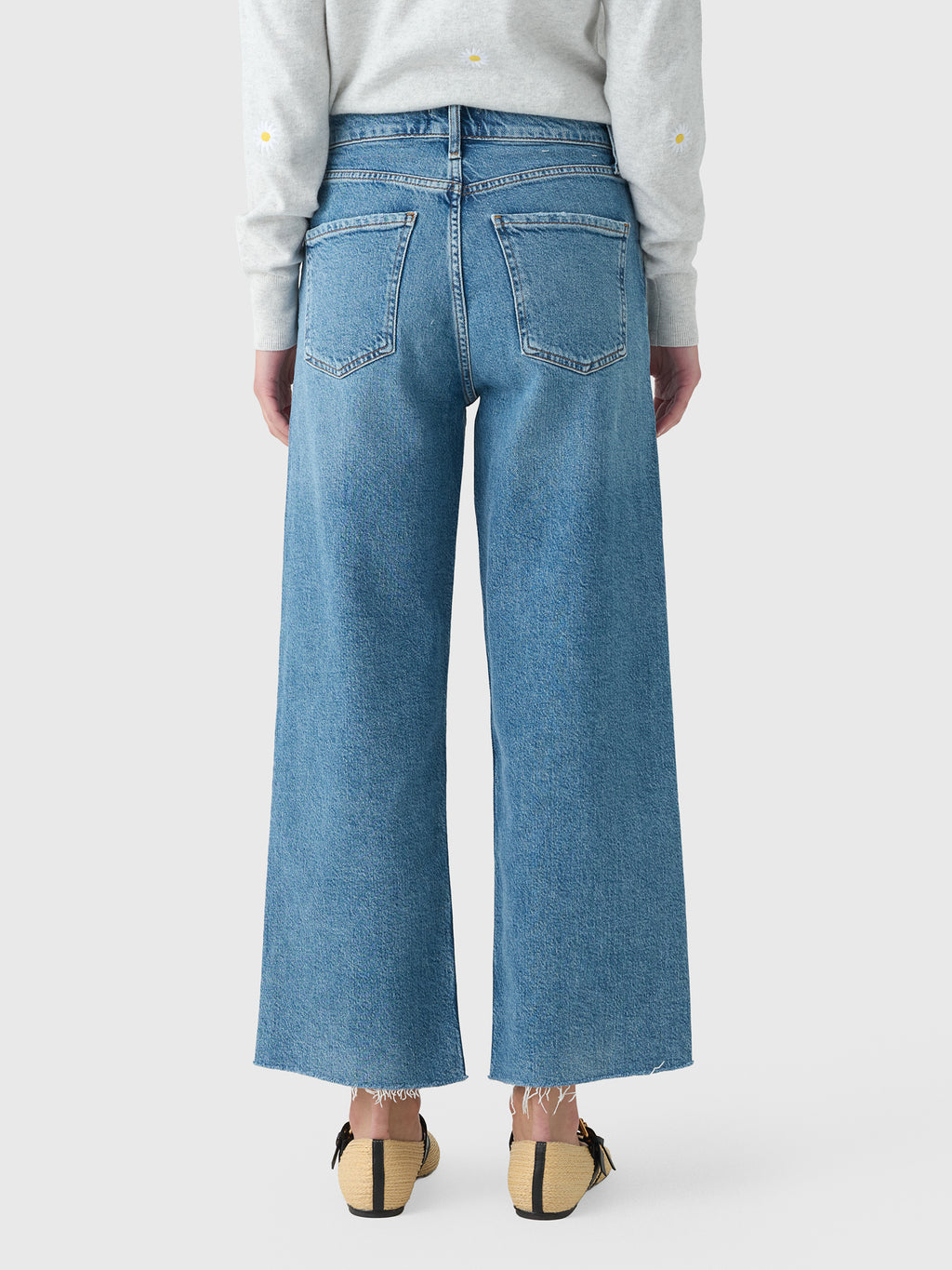 Agolde Women's Ren Wide Leg Jean - Saint Bernard