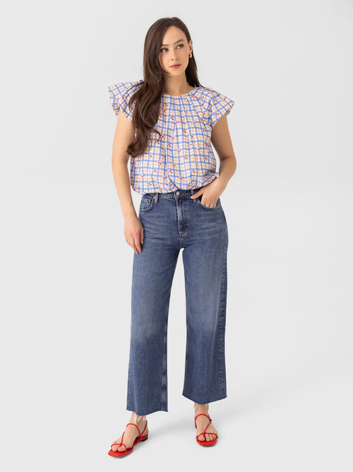 Agolde Women's Ren Wide Leg Jean