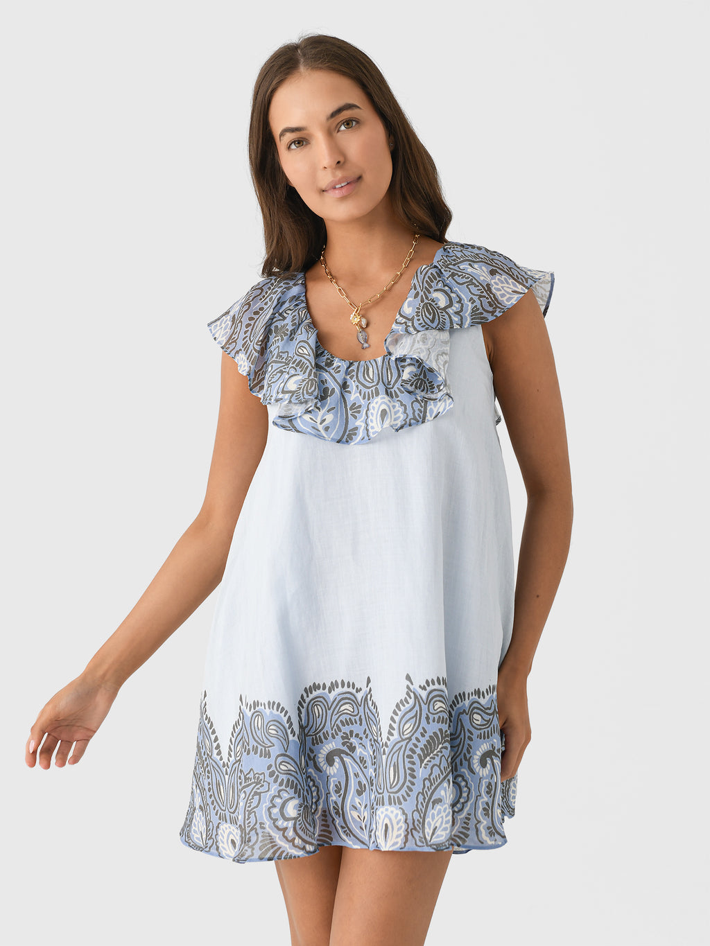 Hansen + Gretel Women's Halette Mini Dress - Saint Bernard