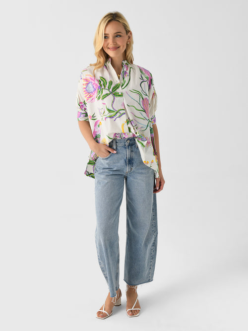 Agolde Women's Low Curve Fray Jean