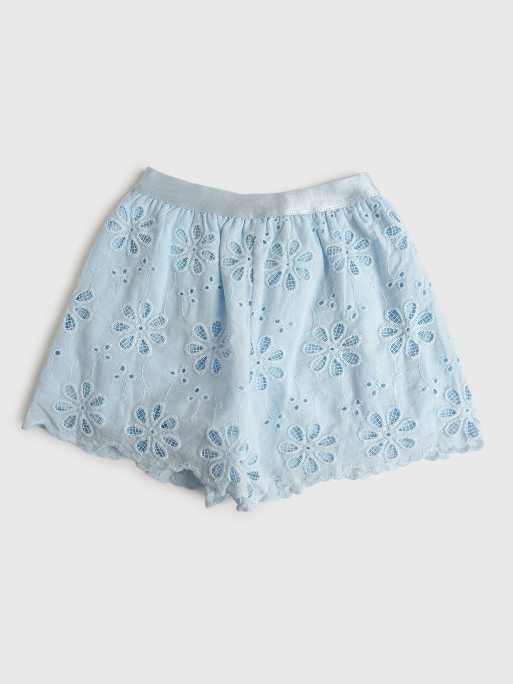 Hannah Banana Girls' Eyelet Short - Saint Bernard