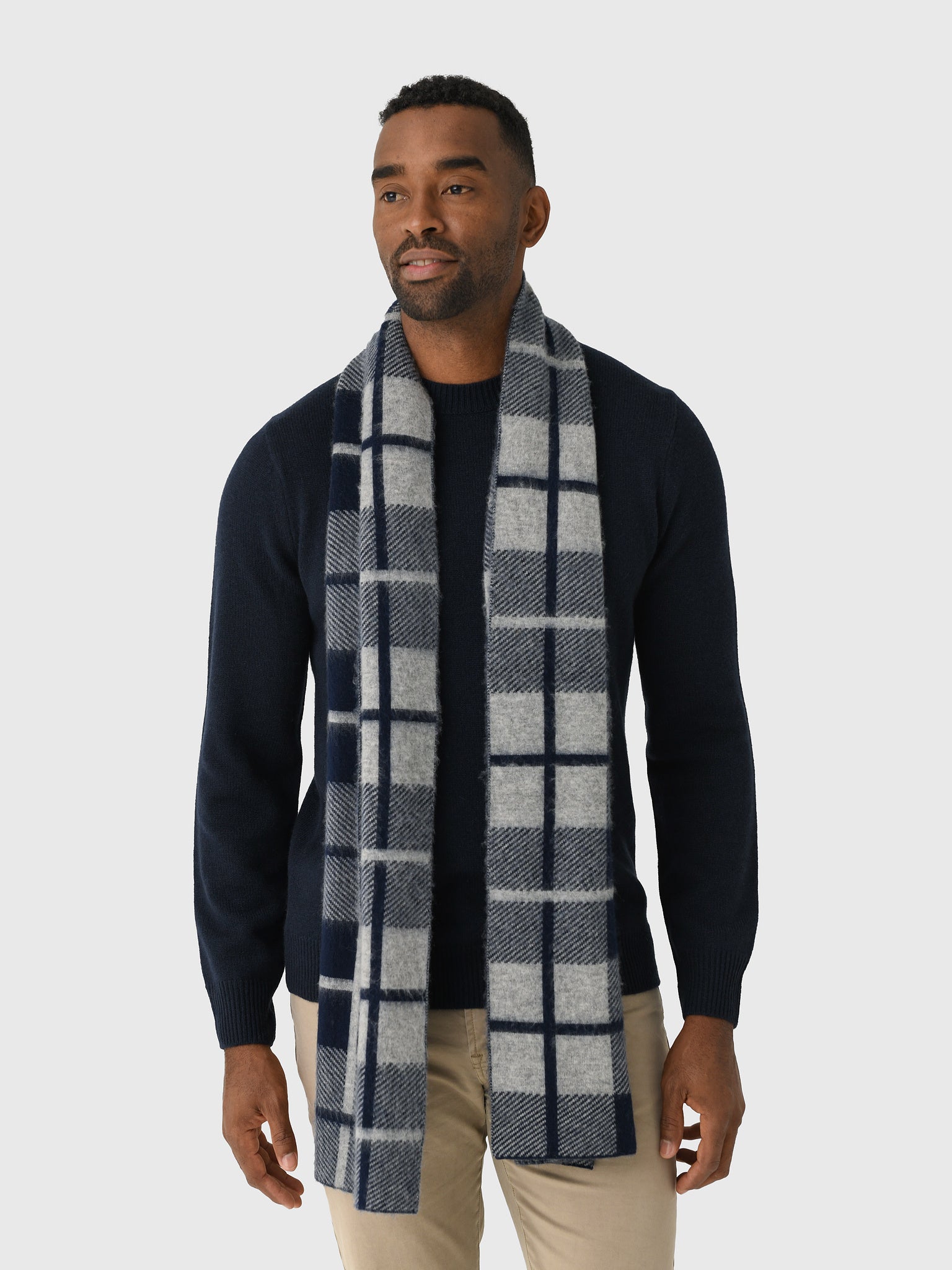Guest In Residence The Plaid Big Scarf – Saint Bernard