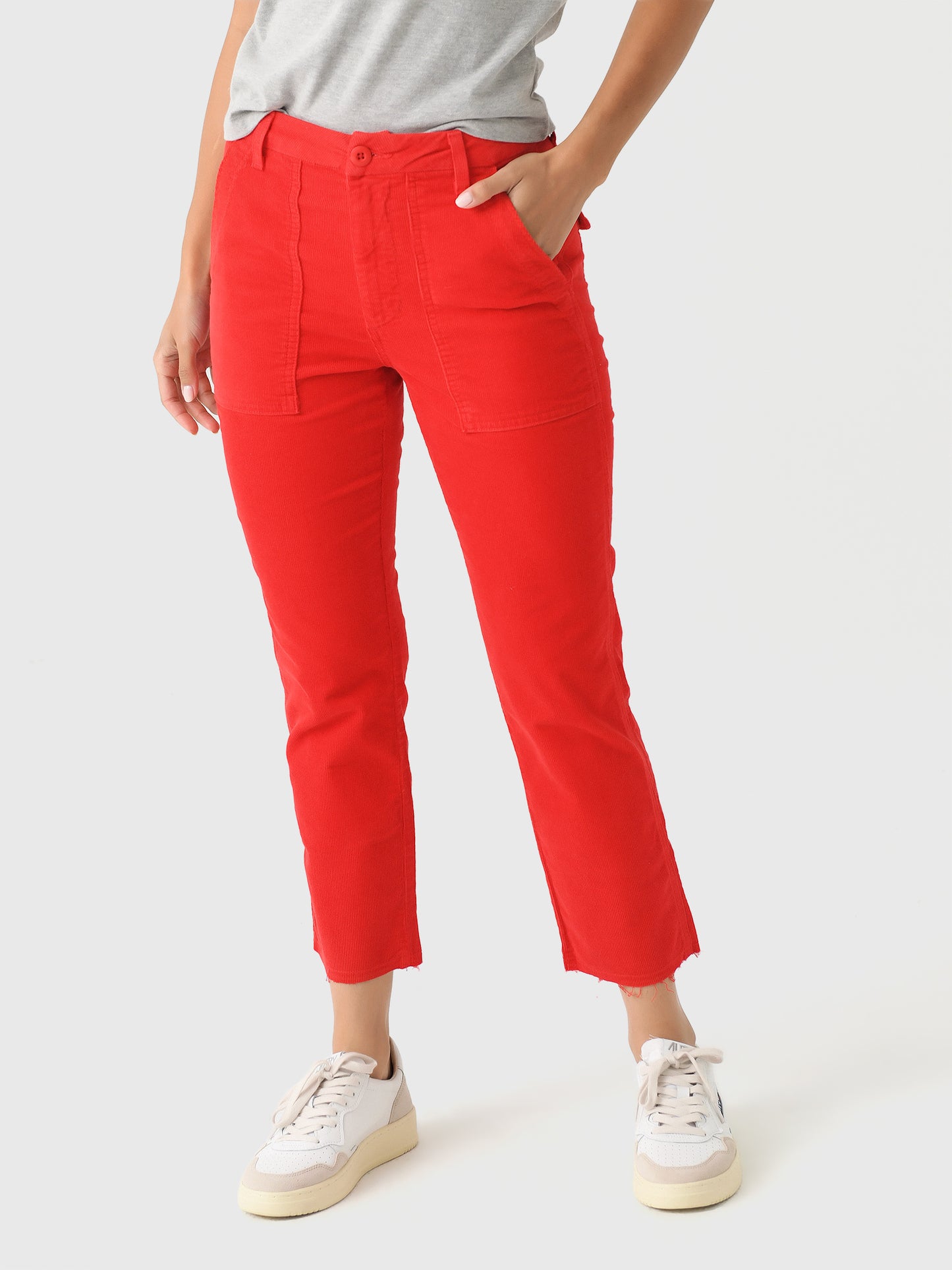 AMO Women's Corduroy Easy Army Trouser - Saint Bernard