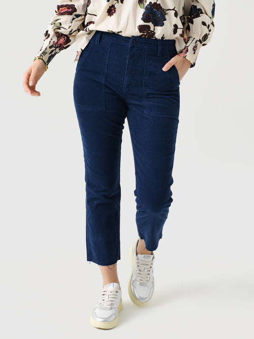 AMO Women's Corduroy Easy Army Trouser