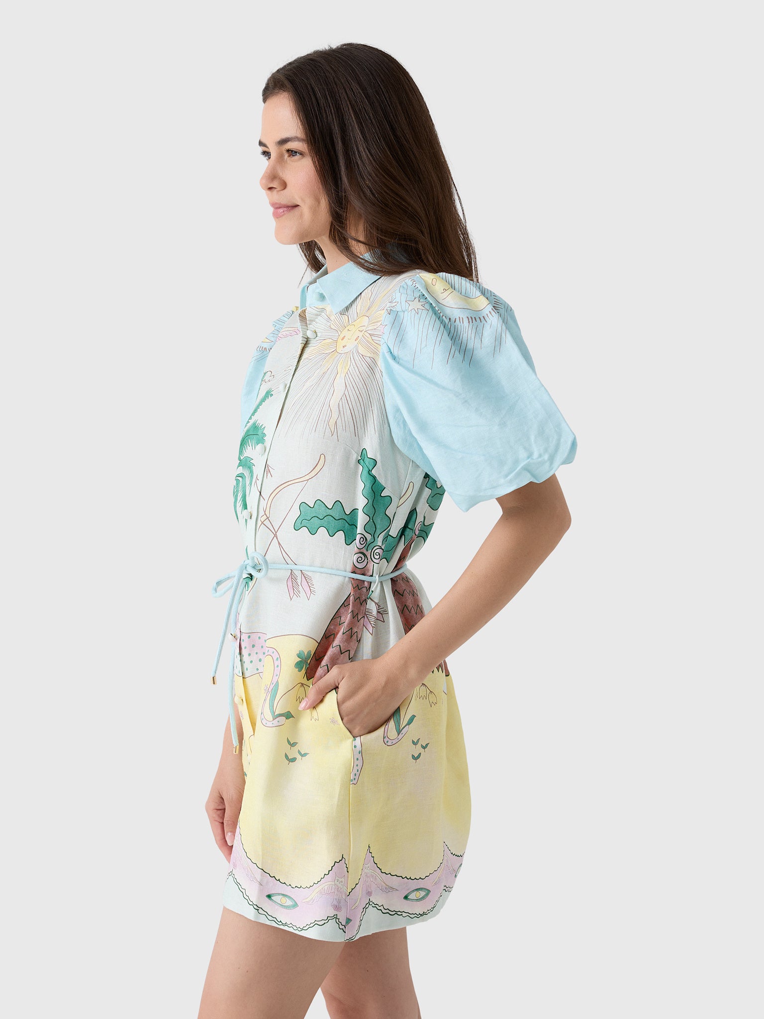 Roame Women's Berkley Mini Dress - Saint Bernard