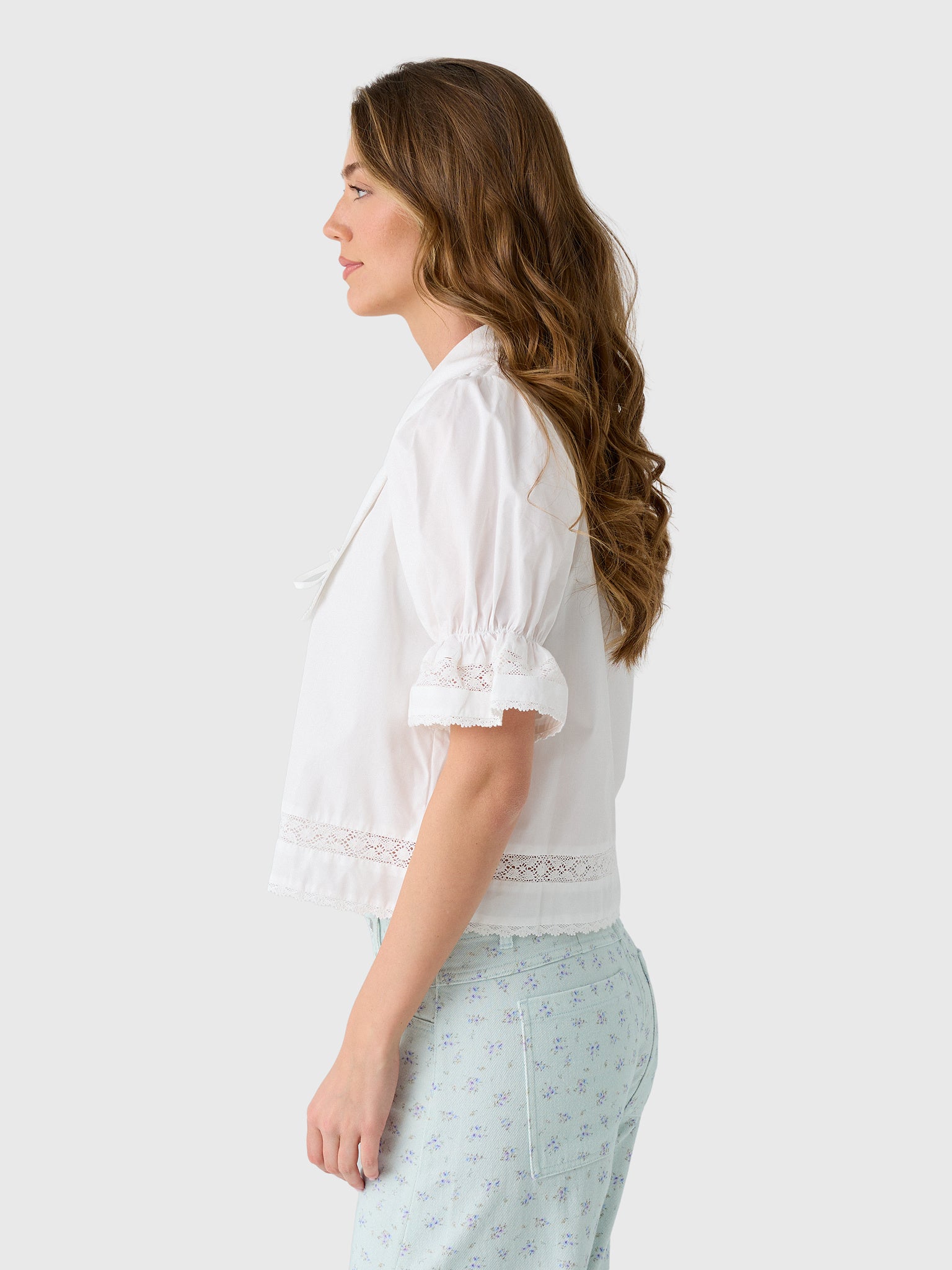 Roame Women's Maisie Tie Shirt - Saint Bernard