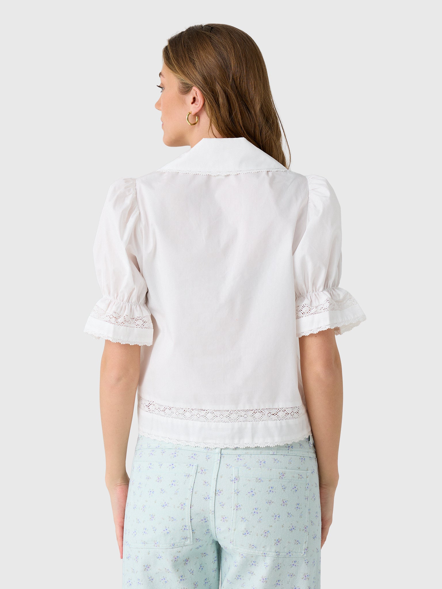 Roame Women's Maisie Tie Shirt - Saint Bernard