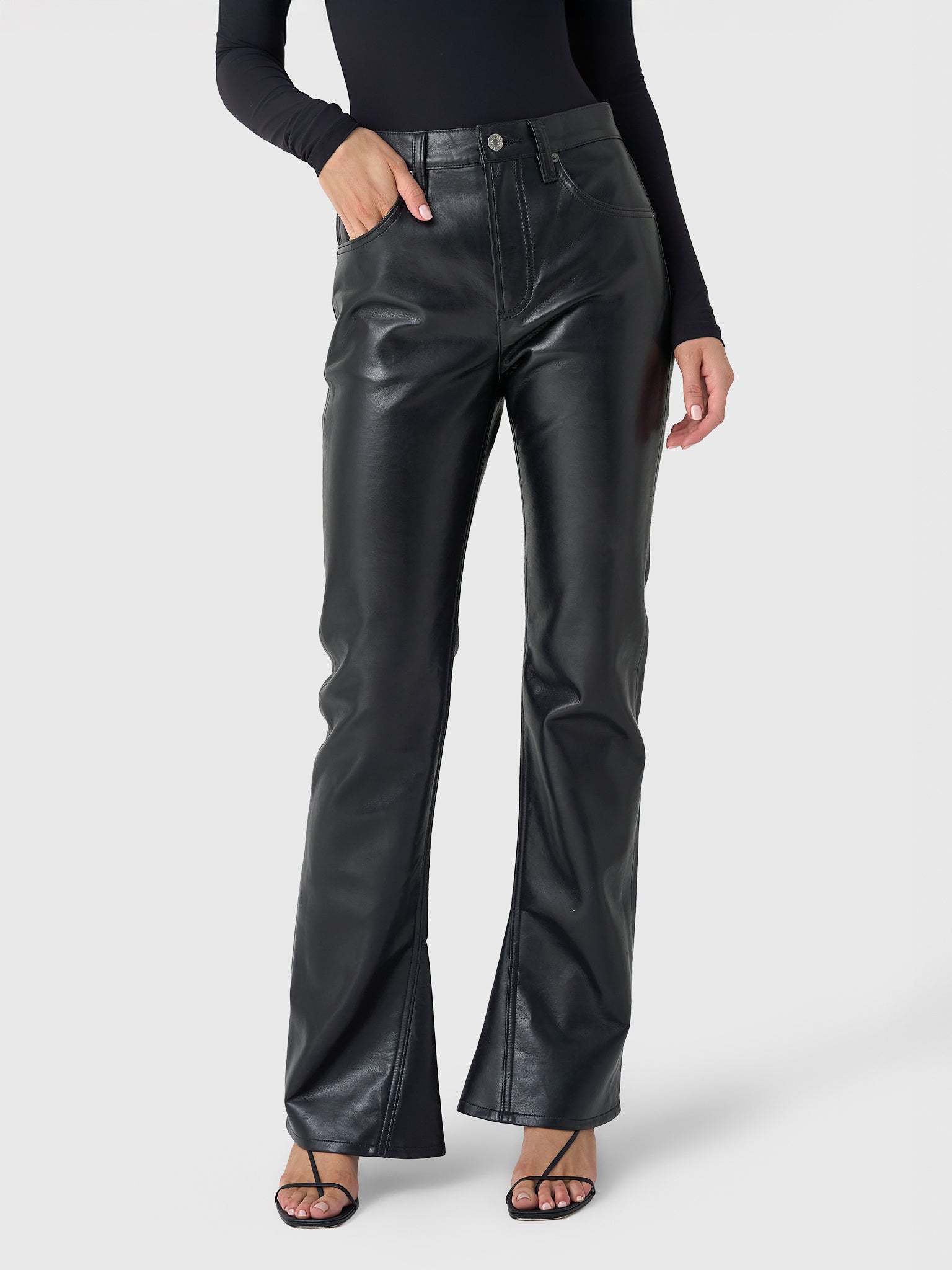 Agolde Women's Mid Rise Kick Boot Pant - Saint Bernard