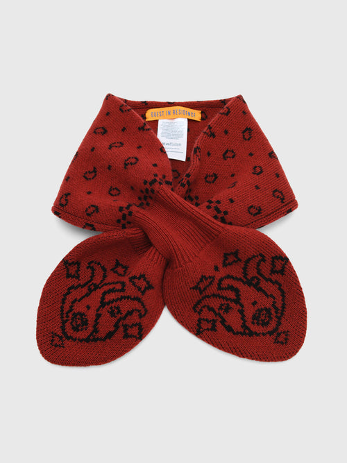 Guest In Residence Bandana Bowtie Scarf - Saint Bernard