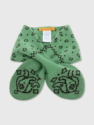 Guest In Residence Bandana Bowtie Scarf - Saint Bernard