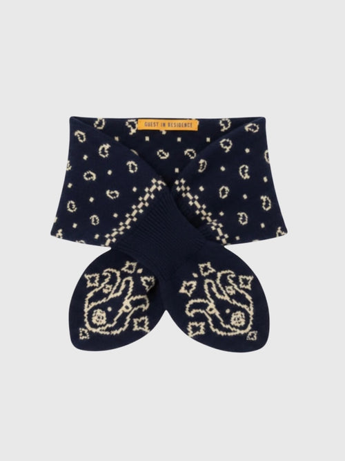 Guest In Residence Bandana Bowtie Scarf - Saint Bernard