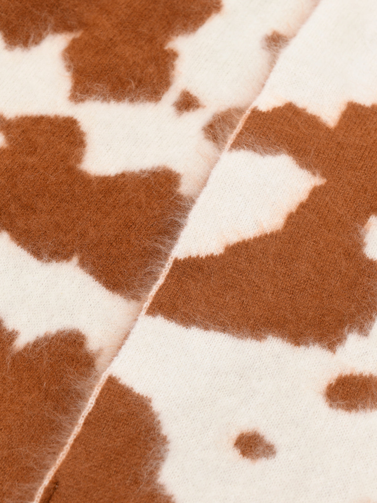 Guest In Residence Grizzly Cowhide Wild Rag Scarf - Saint Bernard
