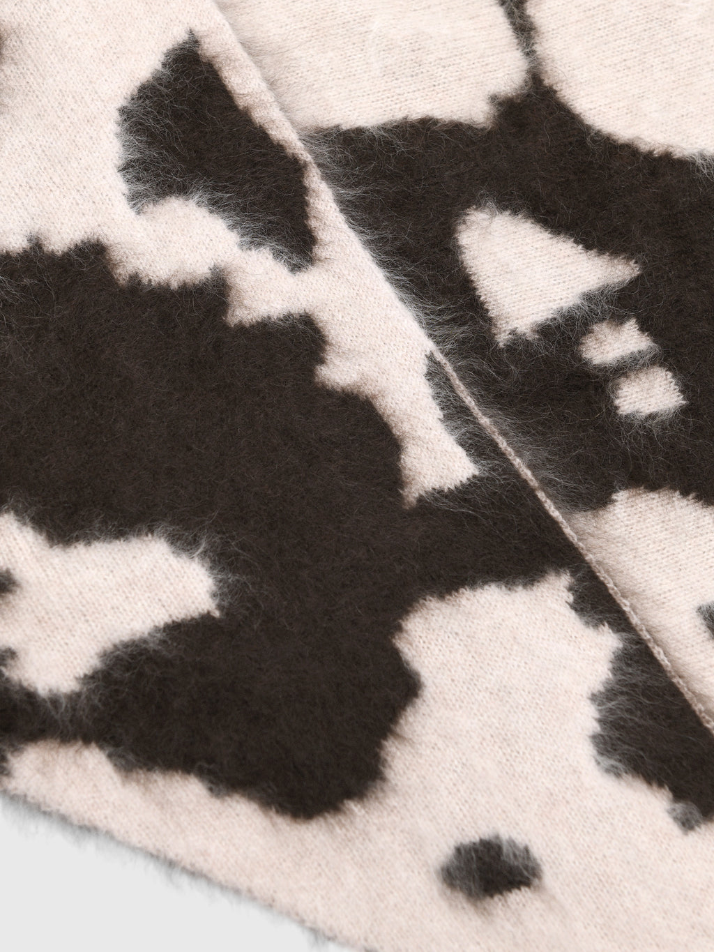 Guest In Residence Grizzly Cowhide Wild Rag Scarf - Saint Bernard