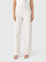 Agolde Women's Arc Wide Leg Jean - Saint Bernard