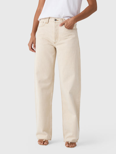 Agolde Women's Arc Wide Leg 32" Jean - Saint Bernard