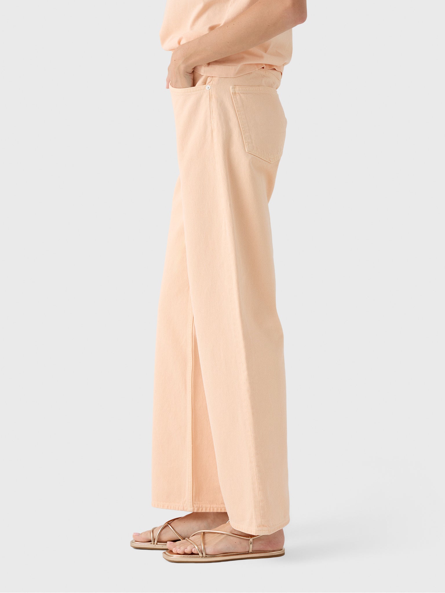 Agolde Women's Arc Wide Leg Jean - Saint Bernard
