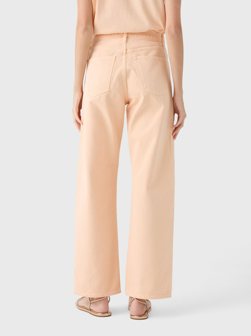 Agolde Women's Arc Wide Leg Jean - Saint Bernard