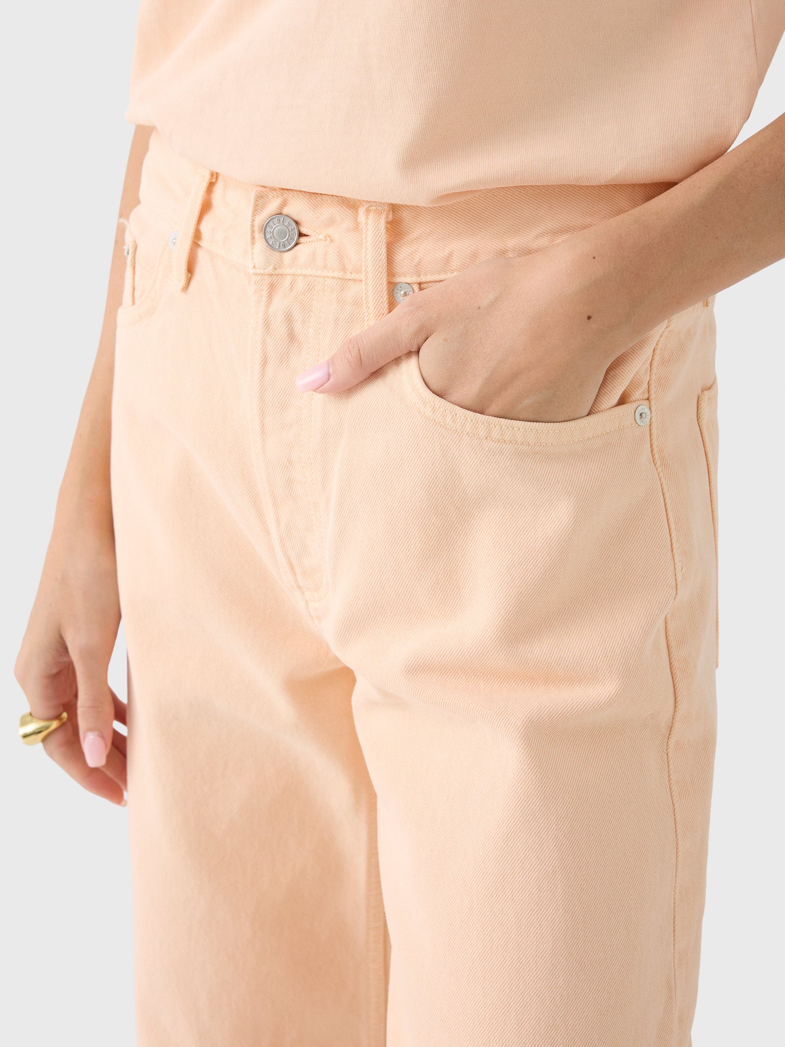 Agolde Women's Arc Wide Leg Jean - Saint Bernard