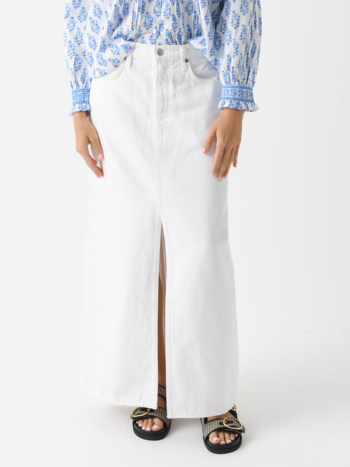 Agolde Women's Leif Denim Skirt