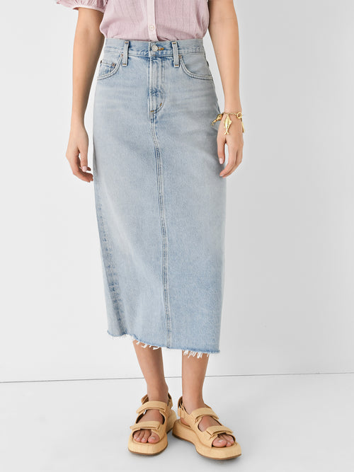 Agolde Women's Della Denim Skirt