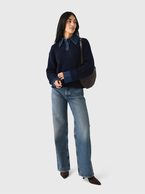 Agolde Women's Ren Wide Leg Jean