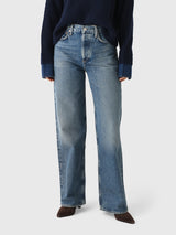 Agolde Women's Ren Wide Leg Jean - Saint Bernard