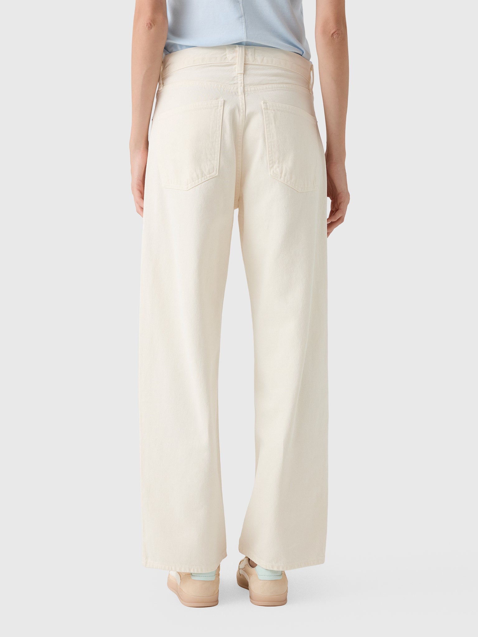 Agolde Women's Arc Wide Leg 29" Jean - Saint Bernard
