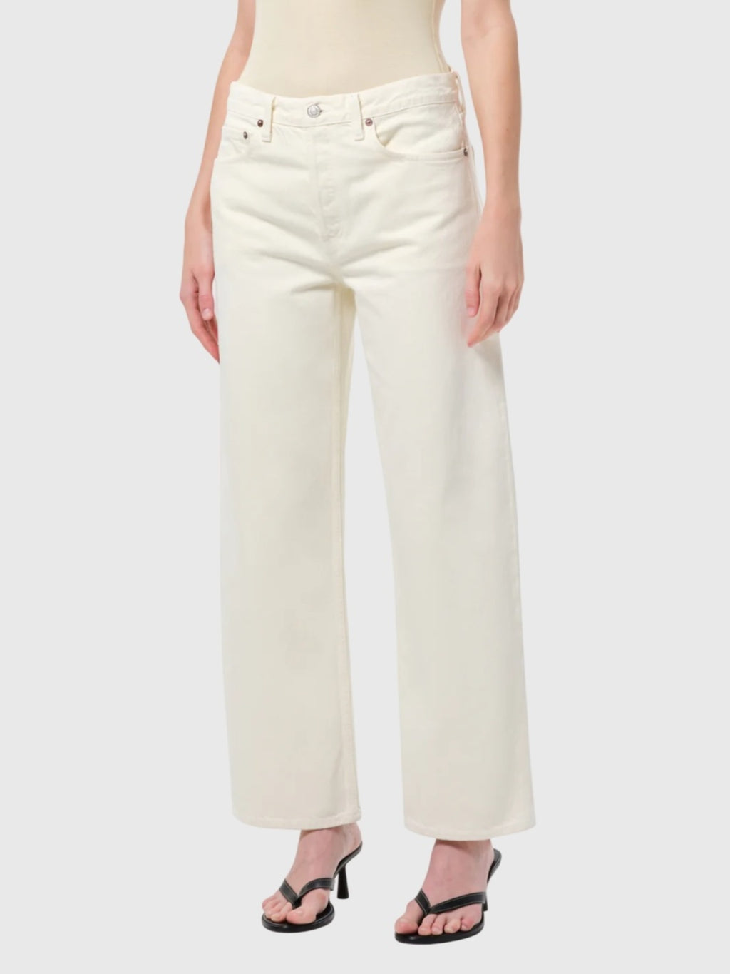 Agolde Women's Arc Wide Leg 29" Jean - Saint Bernard