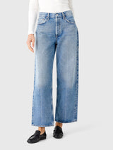Agolde Women's Arc Wide Leg 29" Jean - Saint Bernard