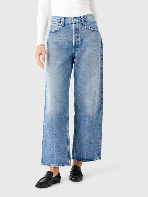 Agolde Women's Arc Wide Leg 29" Jean - Saint Bernard