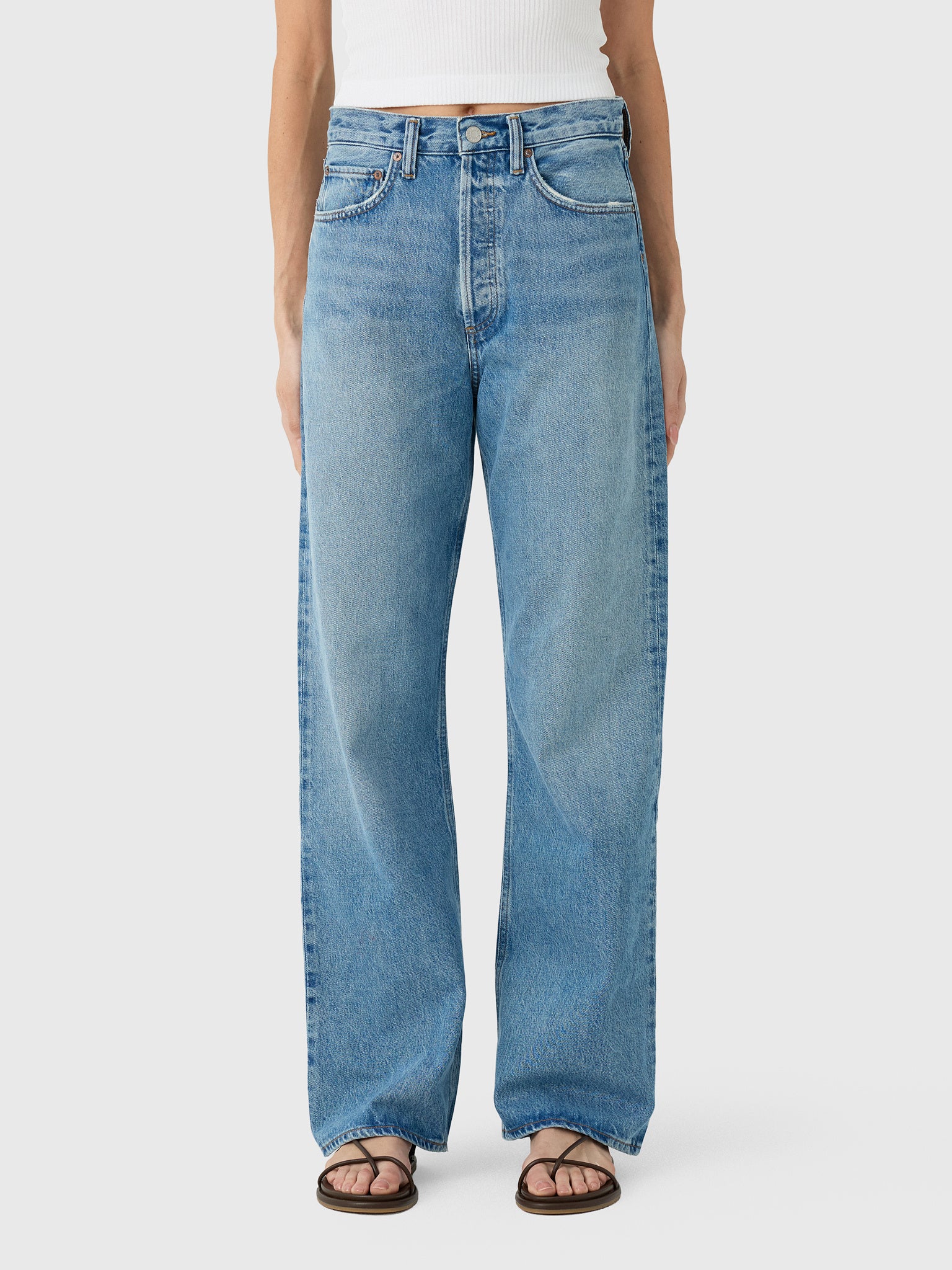 Agolde Women's Vintage Loose Jean - Saint Bernard