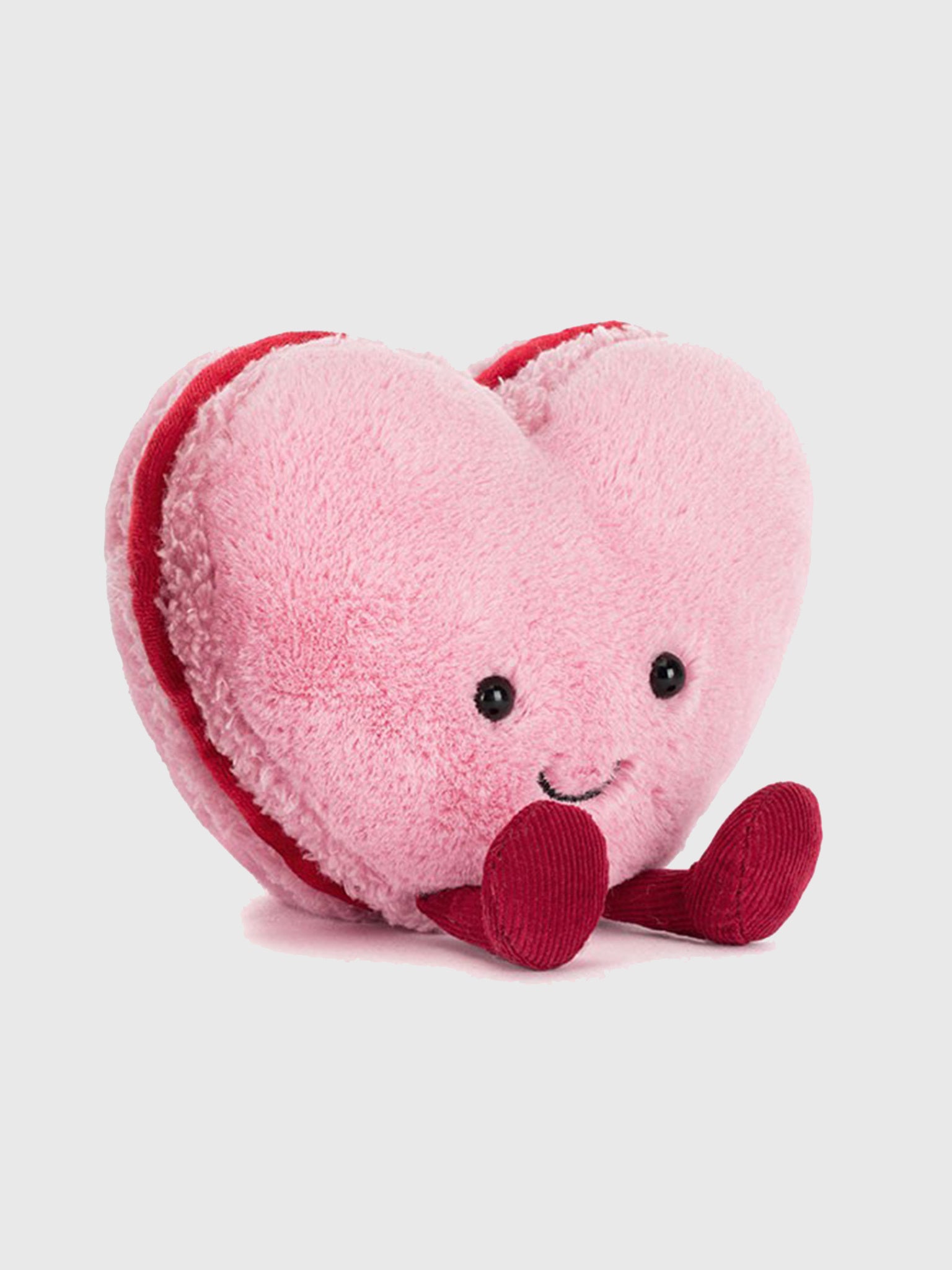 Jellycat Amuseables Colette Heart Macaron Plush - Saint Bernard