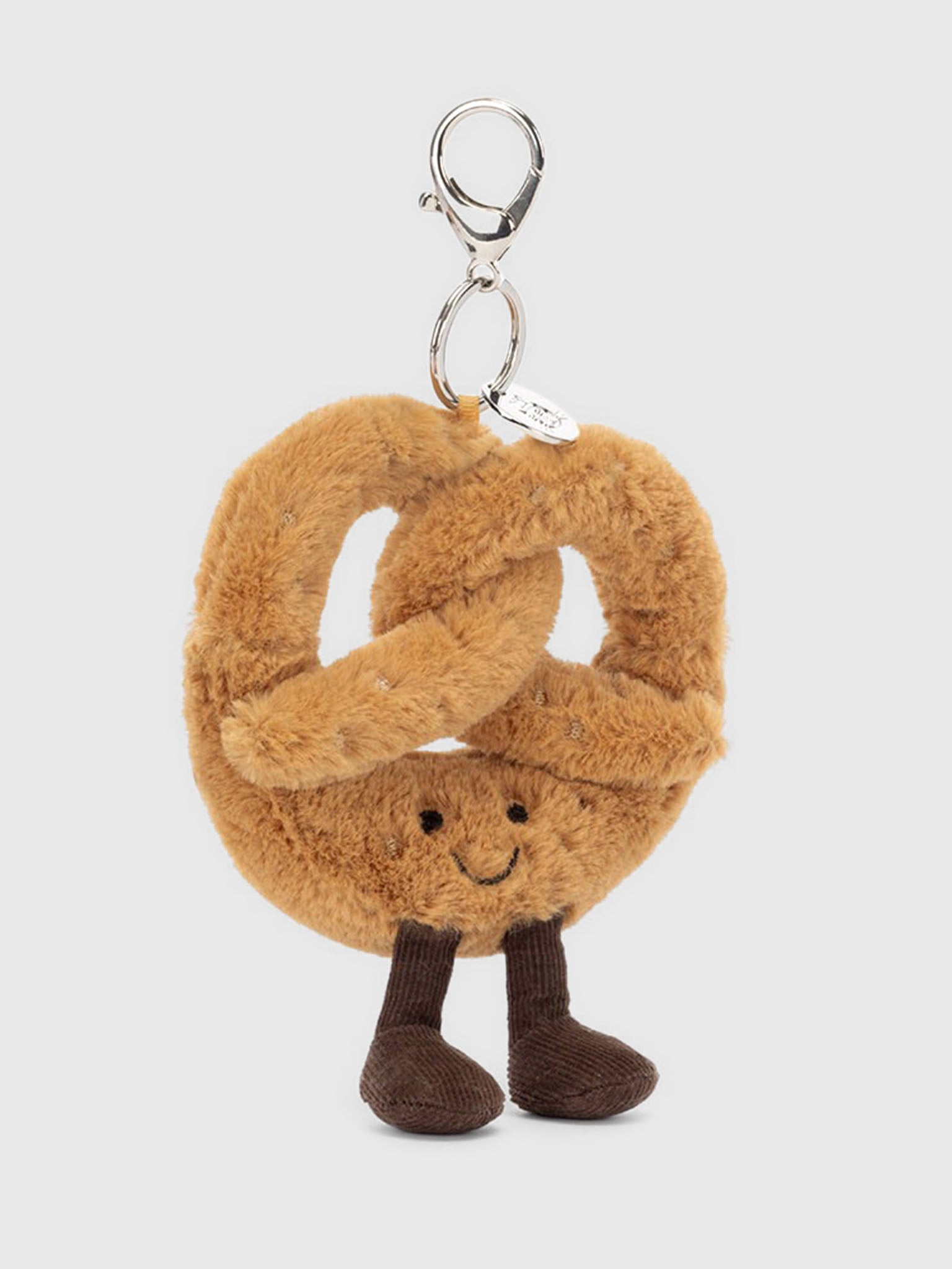 Jellycat Amuseables Pretzel Bag Charm - Saint Bernard