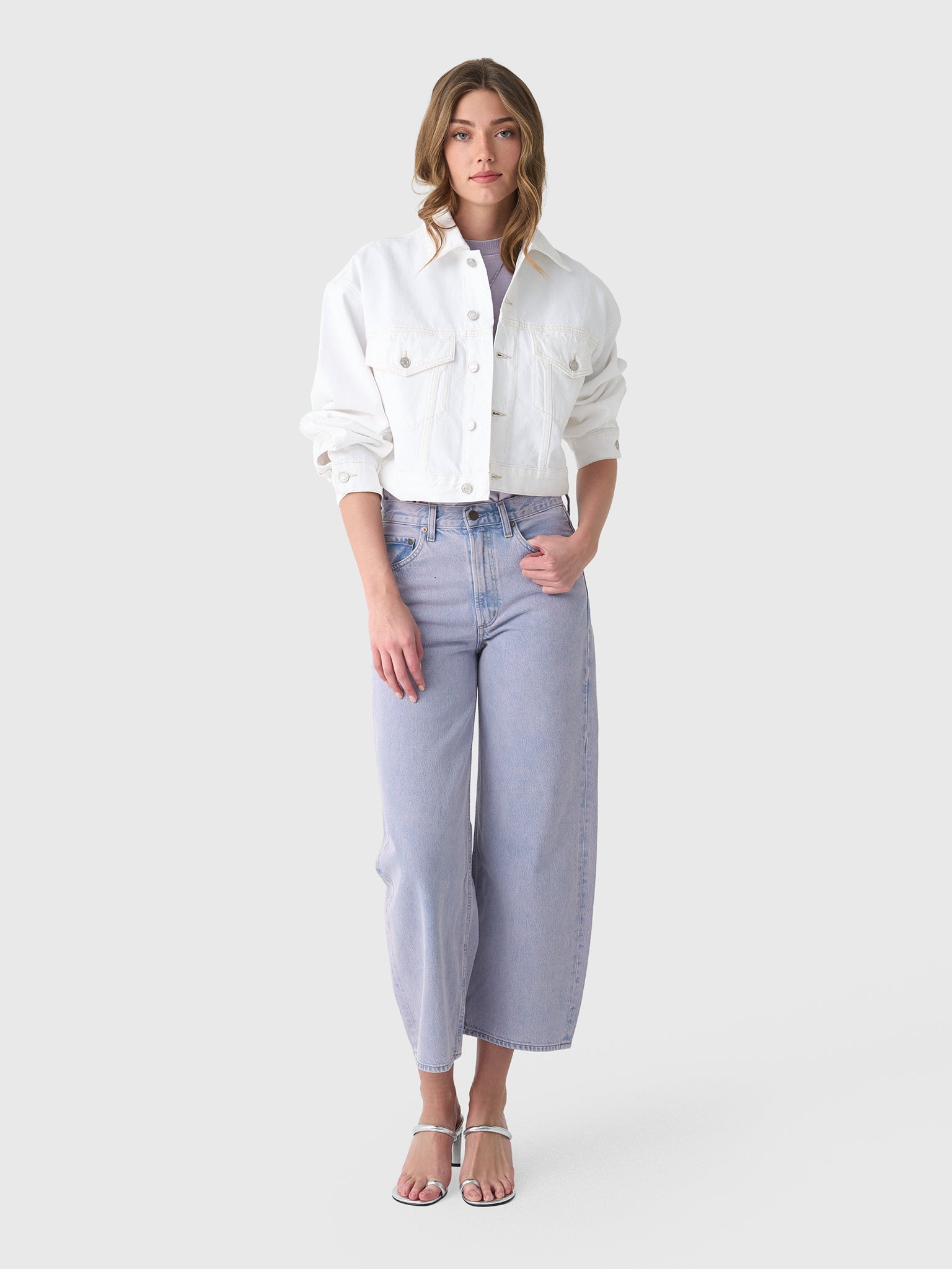Agolde Women's Palmer Denim Jacket - Saint Bernard