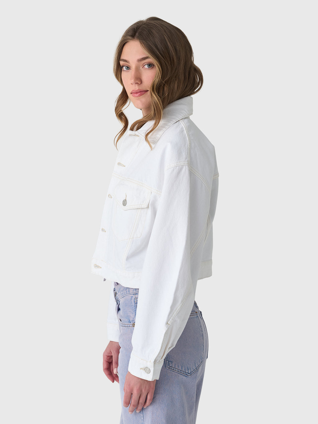Agolde Women's Palmer Denim Jacket - Saint Bernard