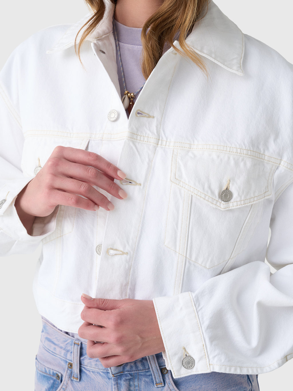 Agolde Women's Palmer Denim Jacket - Saint Bernard