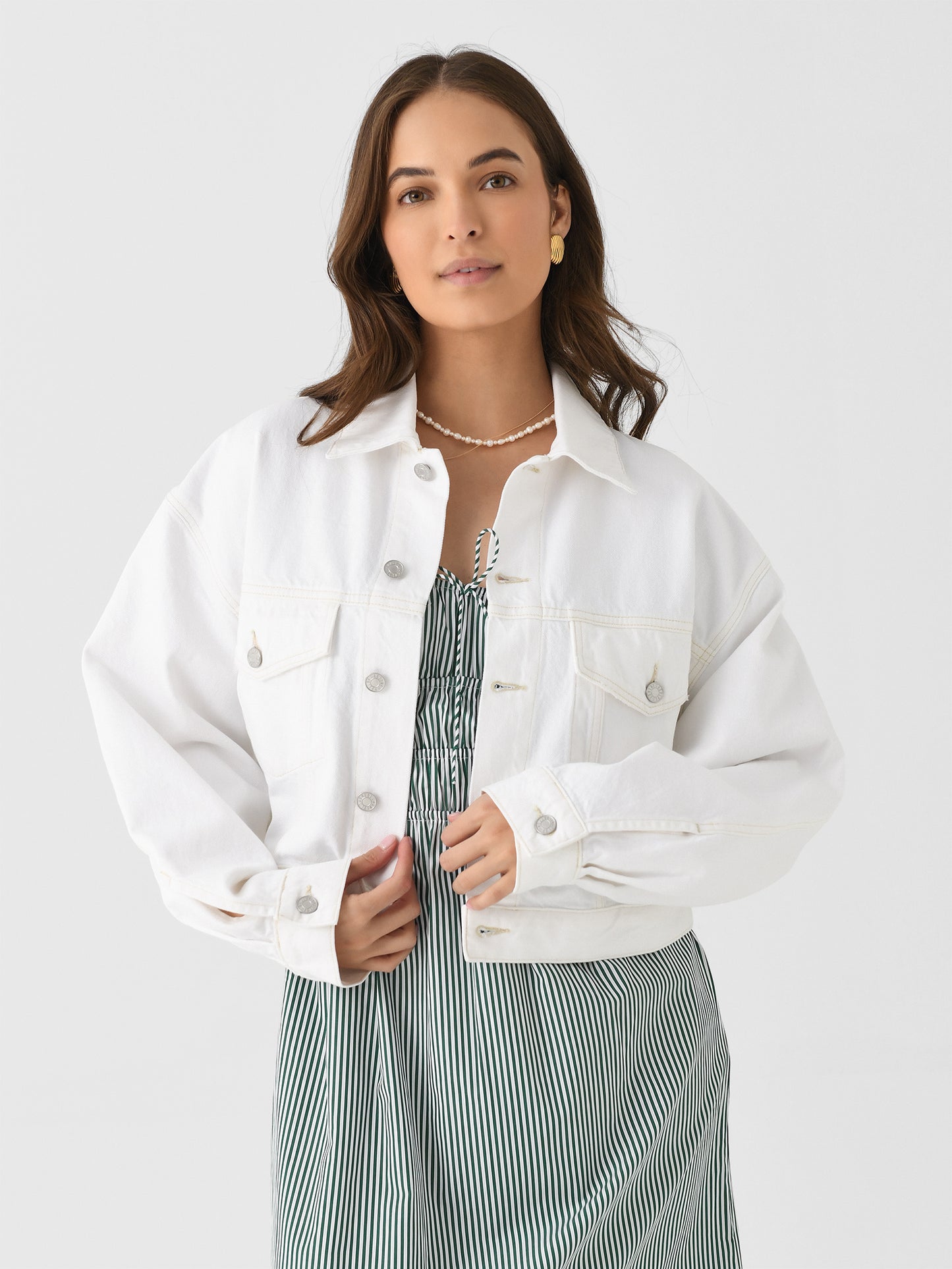 Agolde Women's Palmer Denim Jacket - Saint Bernard