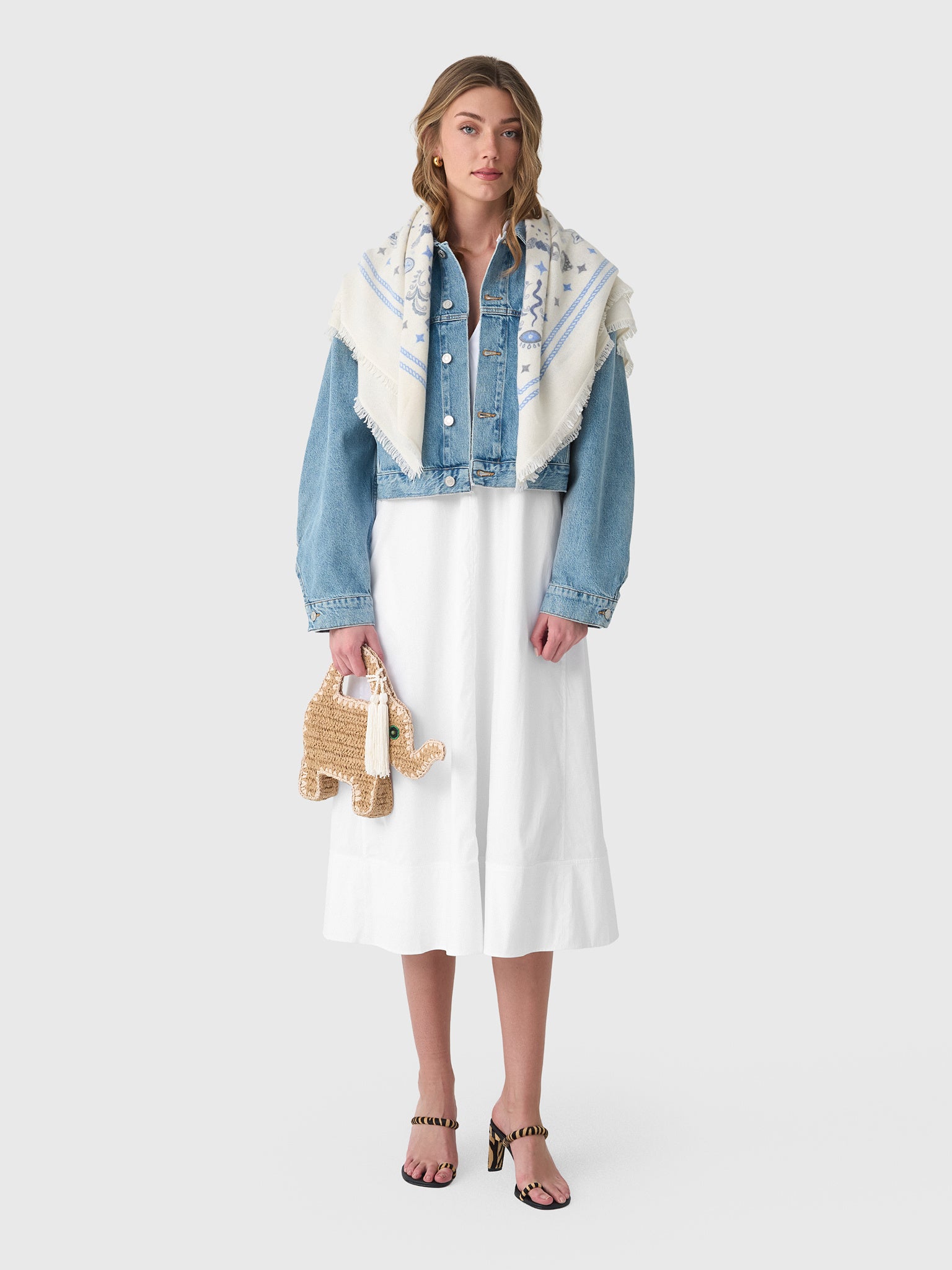 Agolde Women's Palmer Denim Jacket - Saint Bernard