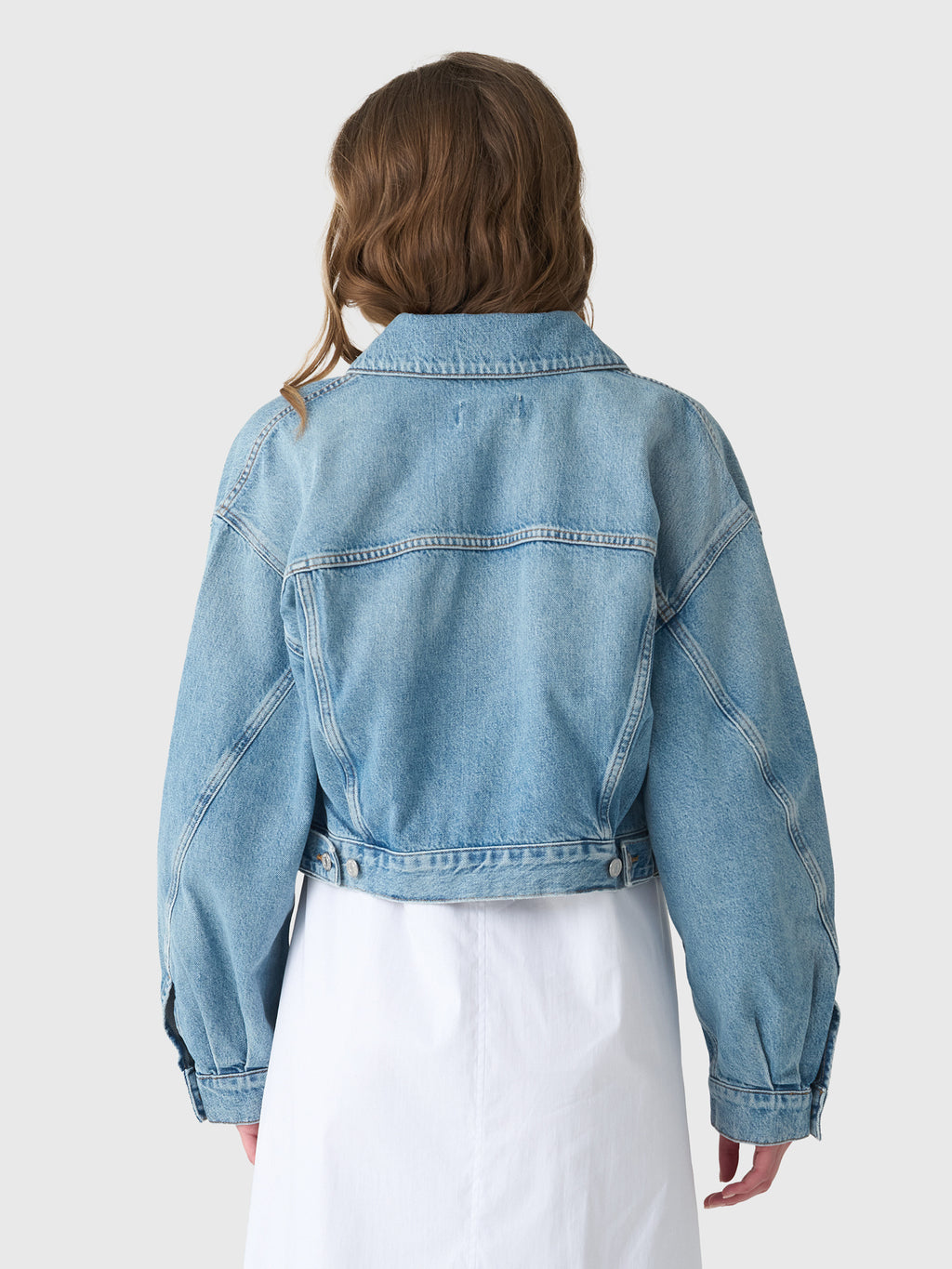 Agolde Women's Palmer Denim Jacket - Saint Bernard