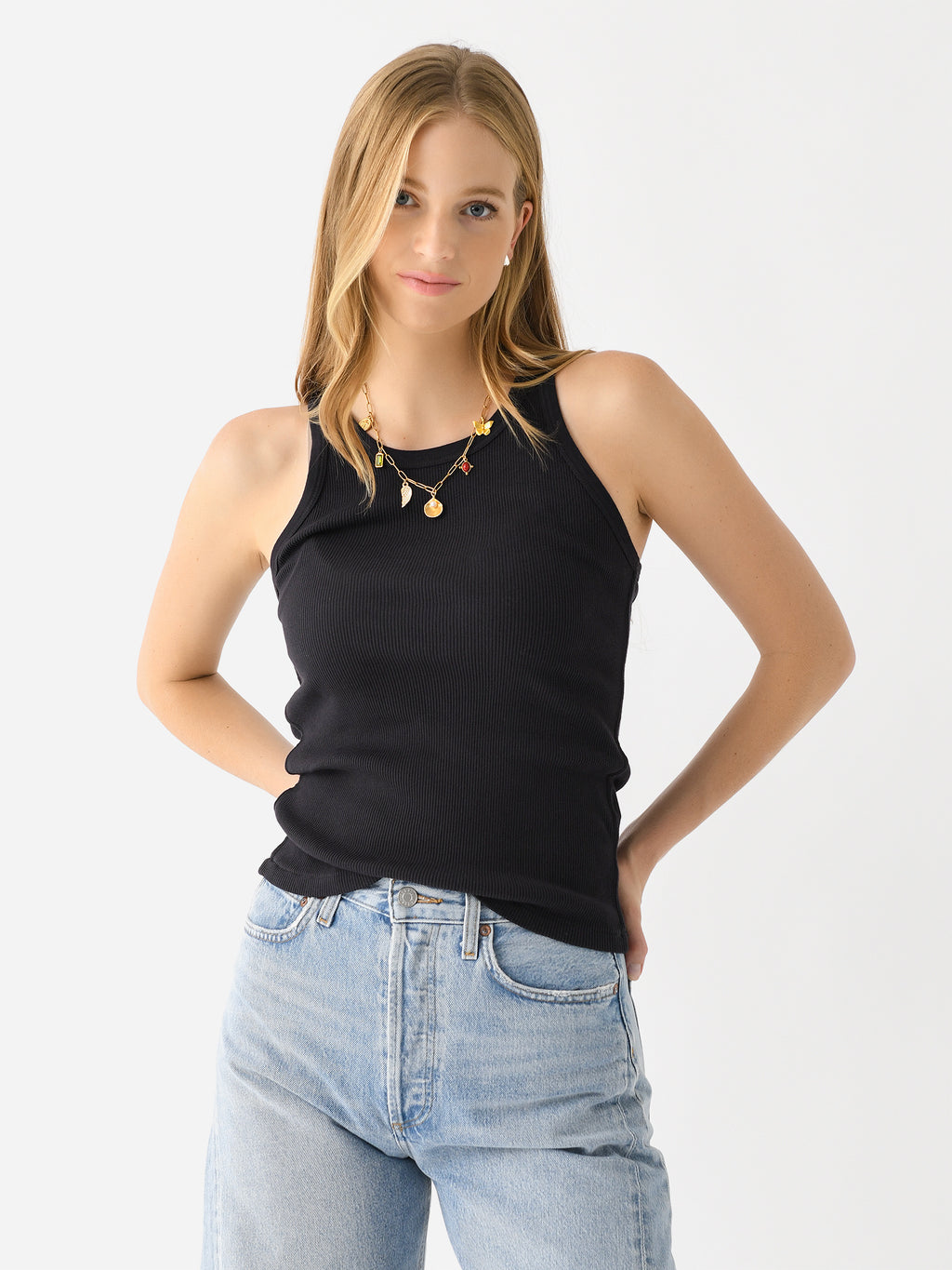 AMO Women's Long Rib Tank - Saint Bernard