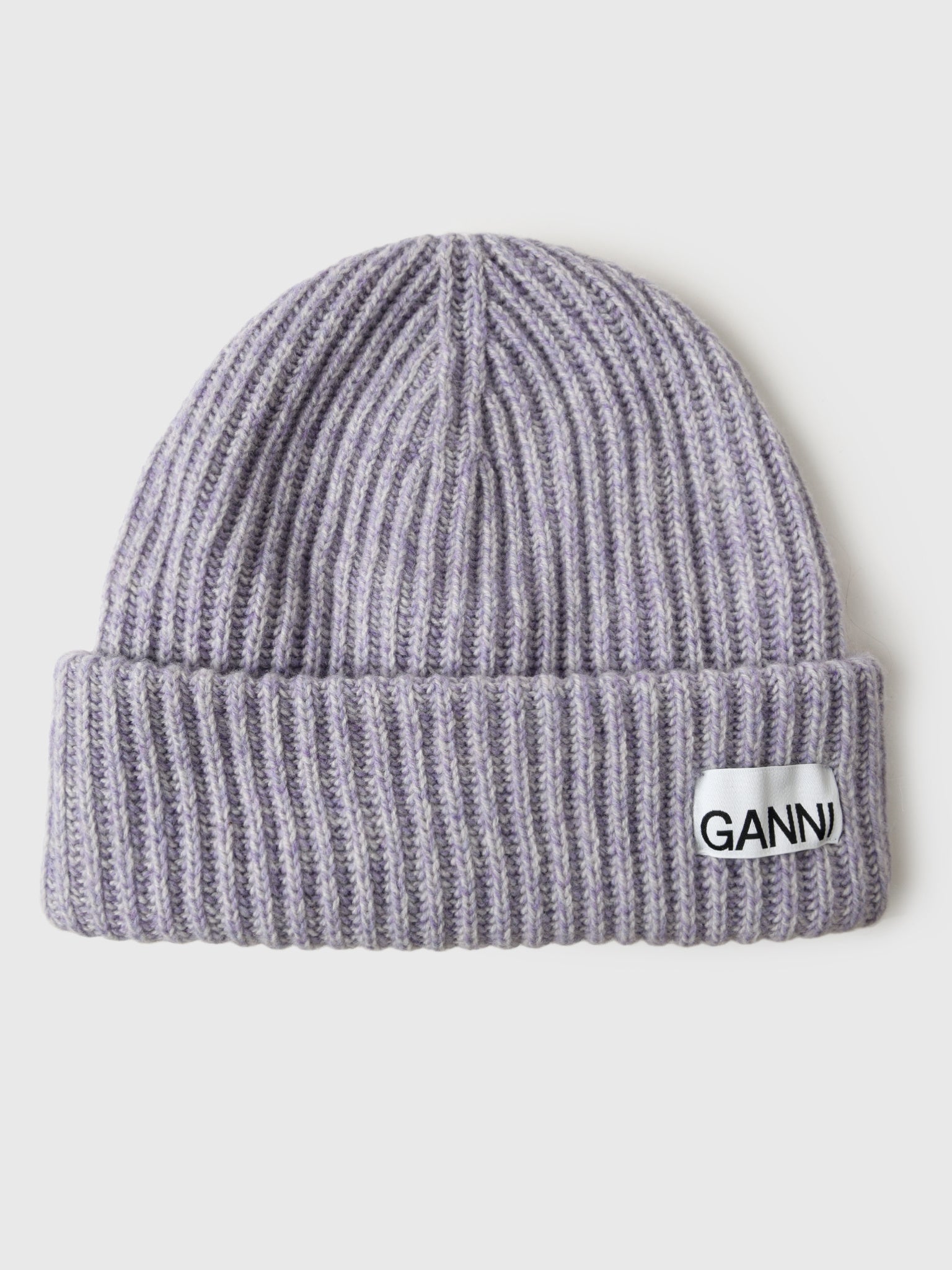 GANNI Women's Rib Knit Beanie - Saint Bernard