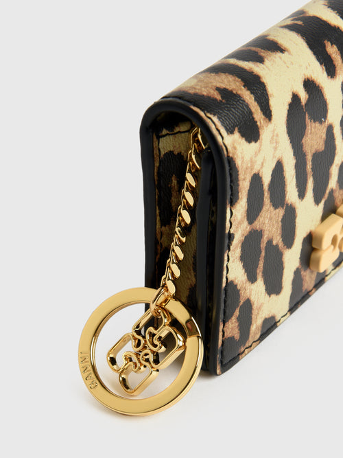 GANNI Bou Flap Card Holder