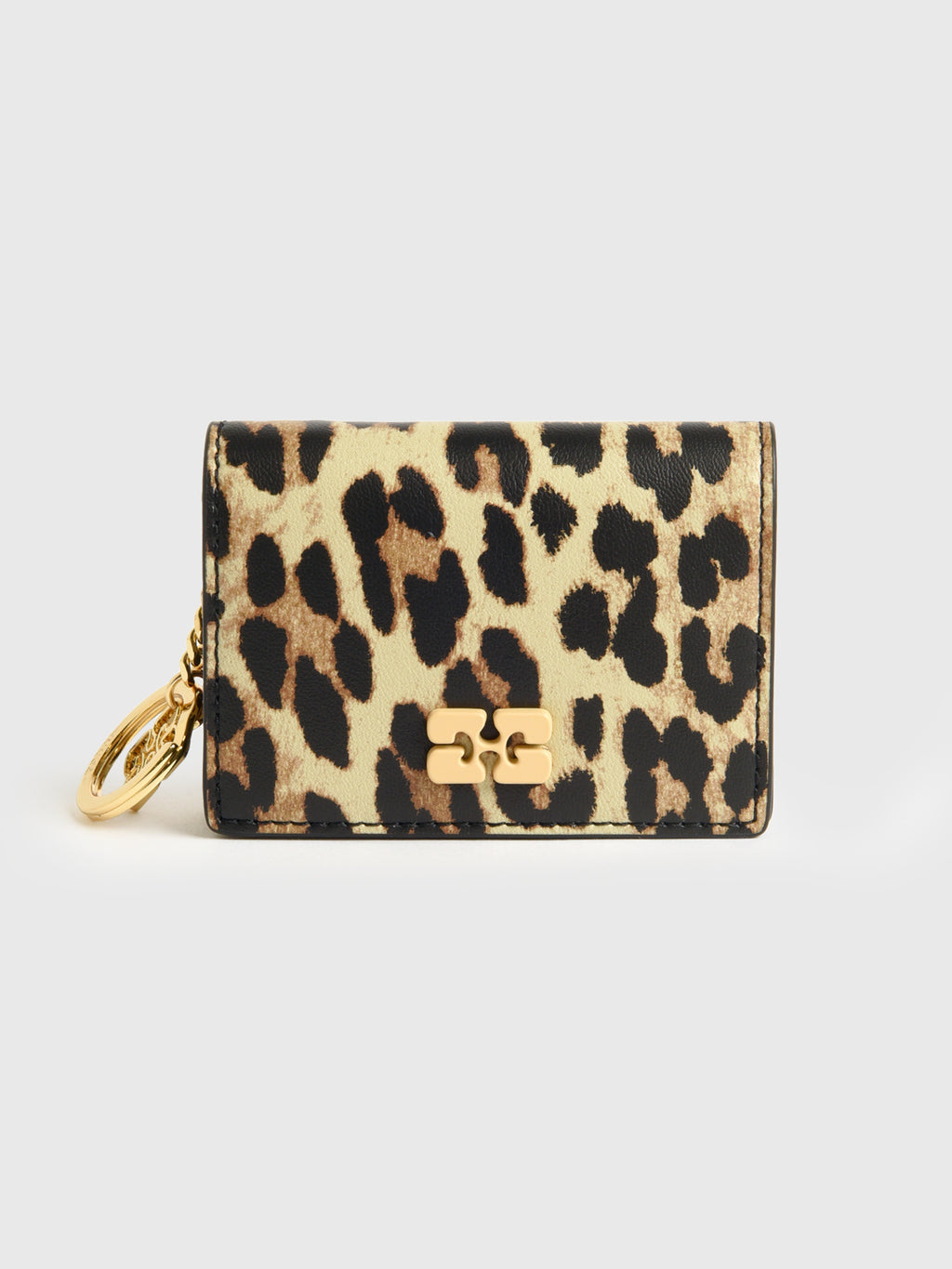 GANNI Bou Flap Card Holder - Saint Bernard